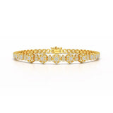 Exquisite 1.15 CT Lab Created Diamond Bracelet