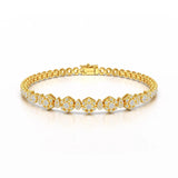 Exquisite 1.15 CT Lab Created Diamond Bracelet