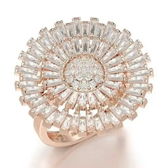 3.63 CT Round Cut Lab Diamond Ring Jama Jewels