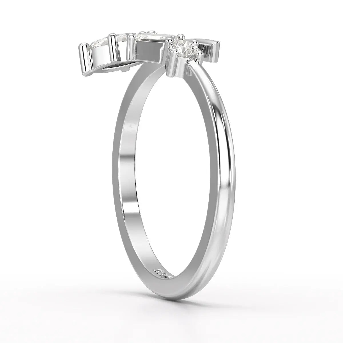0.2 CT Multi Shape Lab Diamond Ring Jama Jewels