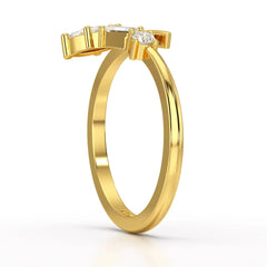 0.2 CT Multi Shape Lab Diamond Ring Jama Jewels
