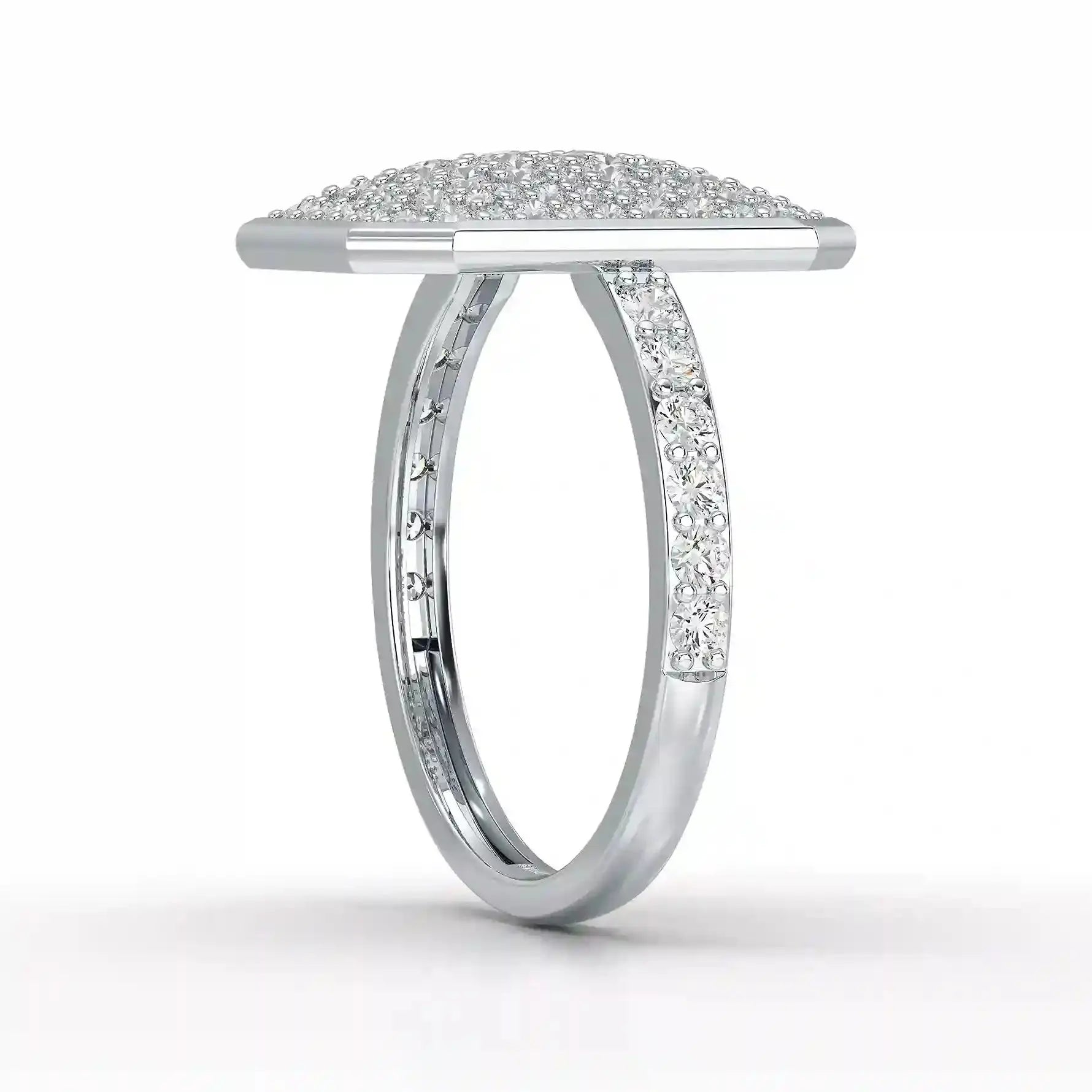 1.20 CT Octagonal Shaped Diamond Ring Jama Jewels