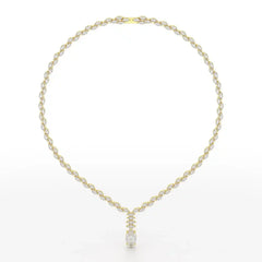 19.9 CT Marquise Cut Lab Diamond Necklace Jama Jewels