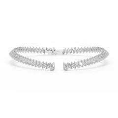 37.17 CT Pear and Marquise Cut Lab Diamond Necklace Jama Jewels