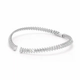 37.17 CT Pear and Marquise Cut Lab Diamond Necklace