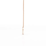 0.46 CT Round Cut Lab Diamond Pendant