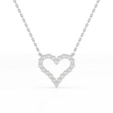 0.78 CT Round Cut Lab Diamond Pendant