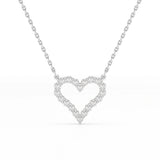 0.78 CT Round Cut Lab Diamond Pendant