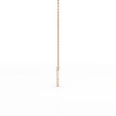 0.78 CT Round Cut Lab Diamond Chain Pendant Jama Jewels