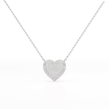 1.67 CT RoundCut Lab Diamond Pendant