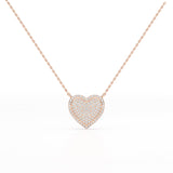 1.67 CT RoundCut Lab Diamond Pendant