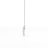 1.67 CT RoundCut Lab Diamond Pendant