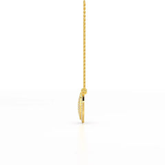 1.67 CT RoundCut Lab Diamond Chain Pendant Jama Jewels