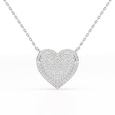 1.67 CT RoundCut Lab Diamond Pendant