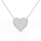 1.67 CT RoundCut Lab Diamond Pendant