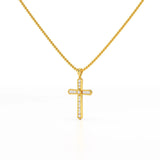 0.69 CT Lab Diamond Round Shape Pendant