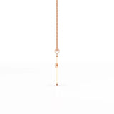 0.69 CT Lab Diamond Round Shape Pendant