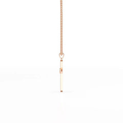 0.69 CT Lab Diamond Round Shape Pendant Jama Jewels