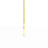 0.69 CT Lab Diamond Round Shape Pendant