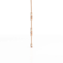 11 CT Lab Diamond Multi Shape Chain Pendant Jama Jewels