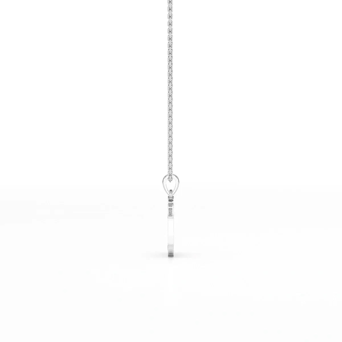 1.1 CT Lab Diamond Allah Named Chain Pendant Jama Jewels