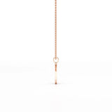 1.1 CT Lab Diamond Allah Named Chain Pendant