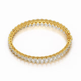 10.75 CT Lab Grown Heart shape Diamond Tennis Bracelet