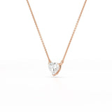 1 Ct Lab Grown Diamond Heart Pendant