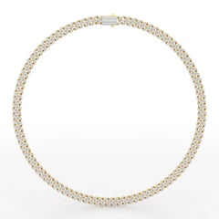 11.48 CT Round Cut Men's Cuban Chain Jama Jewels