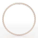 6 CT Round Cut Men's Cuban Chain