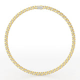 6 CT Round Cut Men's Cuban Chain