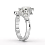 3.02 CT Round Cut Classic Lab Diamond Ring