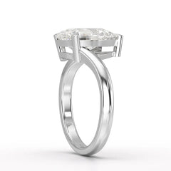 3 CT Pear Cut Solitaire Lab Diamond Ring Jama Jewels