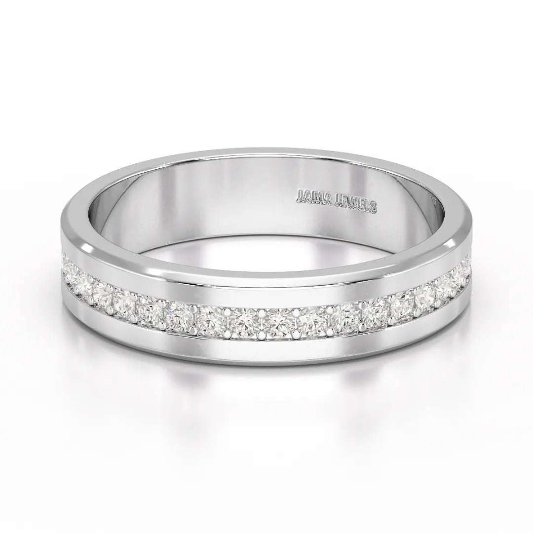 0.68 CT Classic Round Cut Lab Diamond Ring