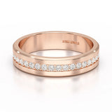 0.68 CT Classic Round Cut Lab Diamond Ring