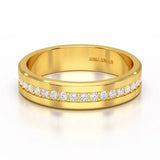 0.68 CT Classic Round Cut Lab Diamond Ring