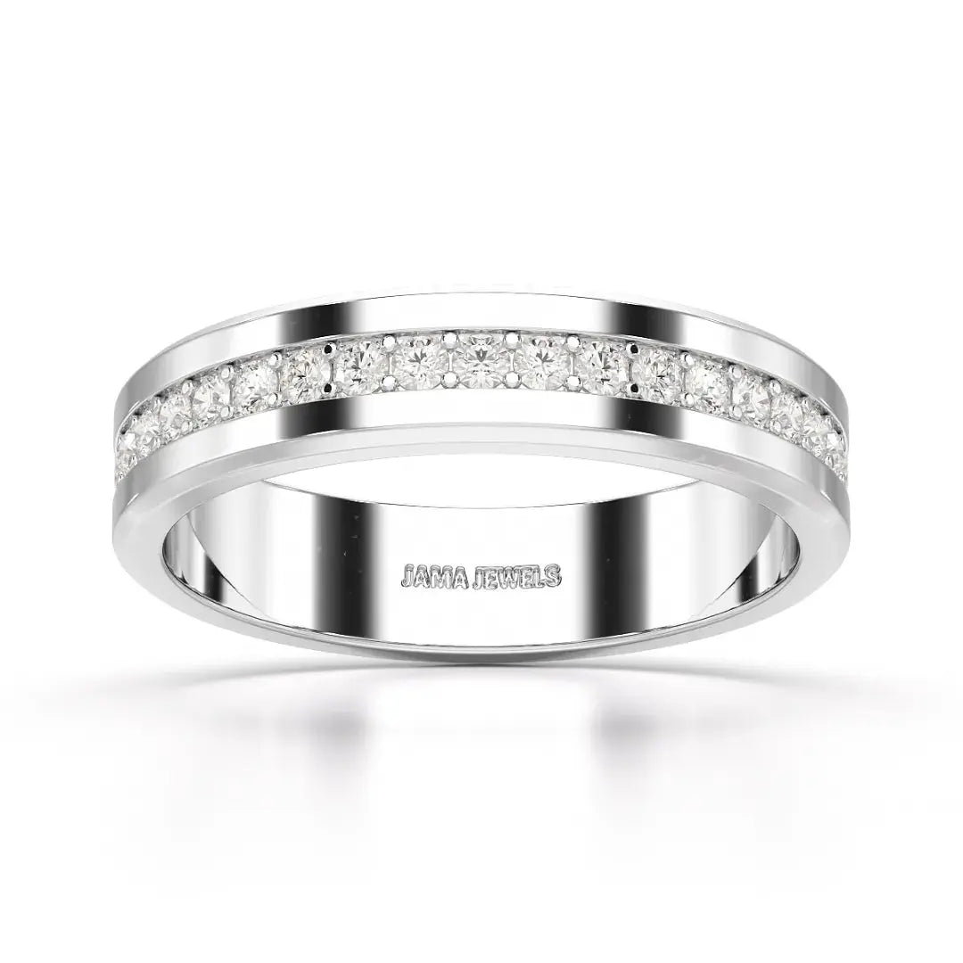 0.68 CT Classic Round Cut Lab Diamond Ring