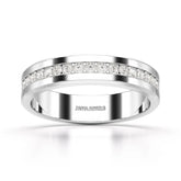 0.68 CT Classic Round Cut Lab Diamond Ring