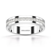 0.68 CT Classic Round Cut Lab Diamond Ring