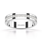 0.68 CT Classic Round Cut Lab Diamond Ring