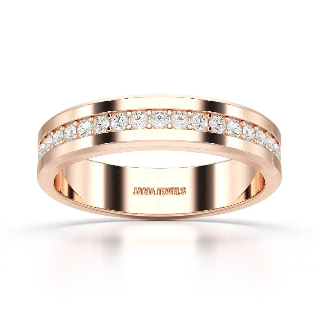 0.68 CT Classic Round Cut Lab Diamond Ring