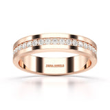 0.68 CT Classic Round Cut Lab Diamond Ring