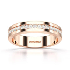 0.68 CT Classic Round Cut Lab Diamond Ring