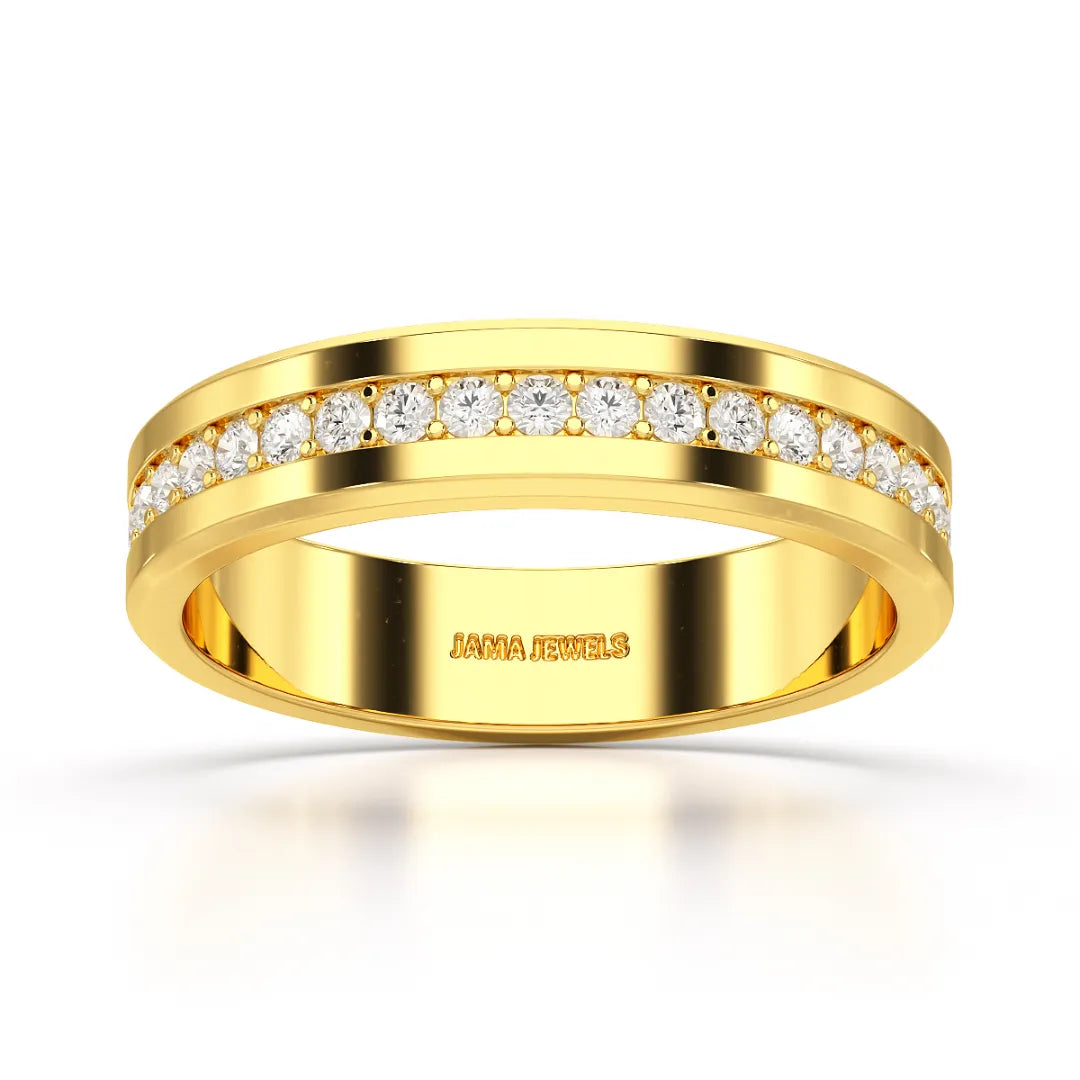 0.68 CT Classic Round Cut Lab Diamond Ring