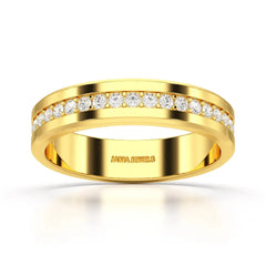 0.68 CT Classic Round Cut Lab Diamond Ring