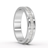 0.68 CT Classic Round Cut Lab Diamond Ring