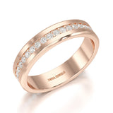 0.68 CT Classic Round Cut Lab Diamond Ring