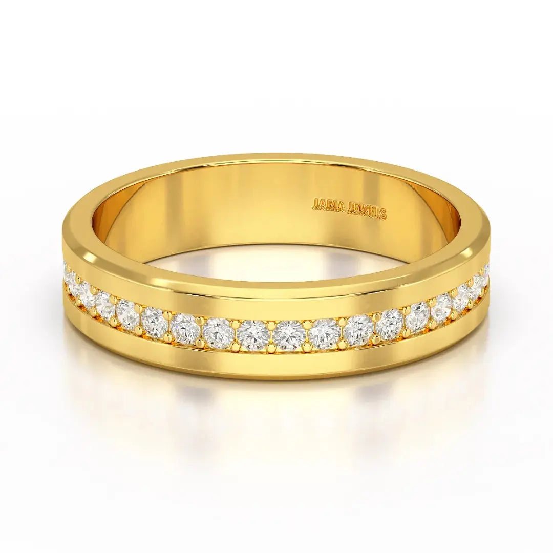 0.95 CT Classic Round Cut Lab Diamond Ring