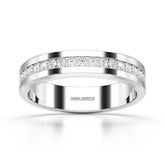 0.95 CT Classic Round Cut Lab Diamond Ring