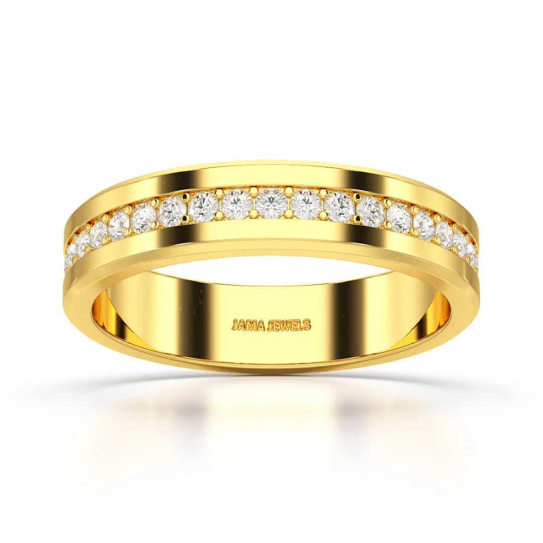 0.95 CT Classic Round Cut Lab Diamond Ring